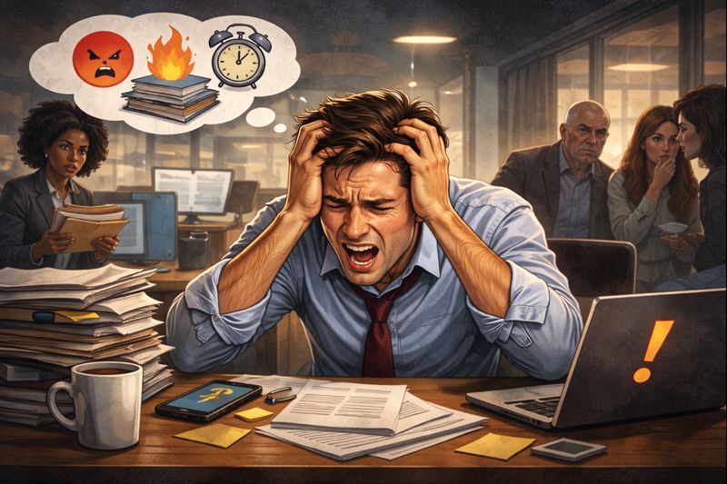 How You Handle Stress at work.