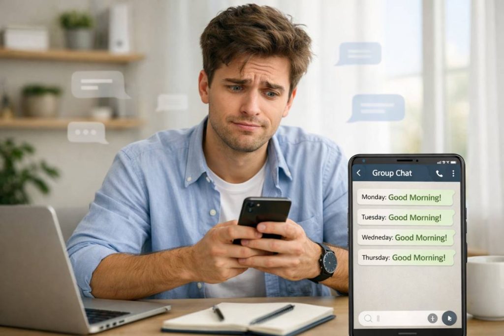 Send “Good Morning” Messages Every Day