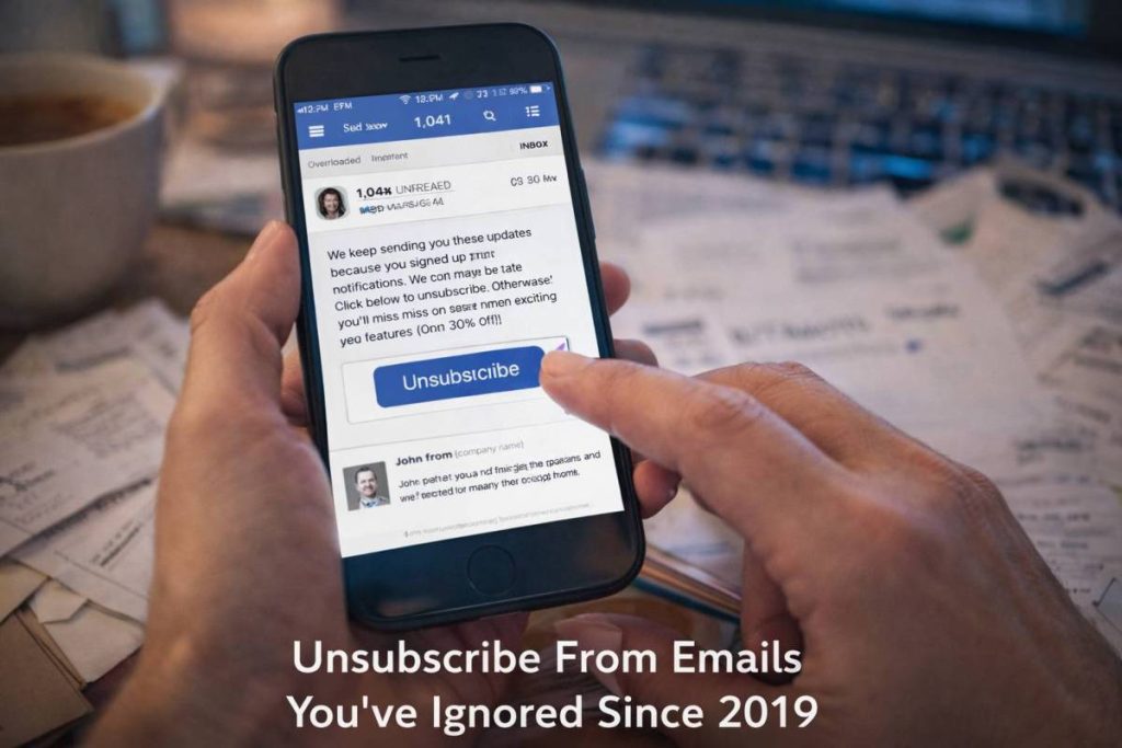 Unsubscribe From Emails You’ve Ignored Since 2019